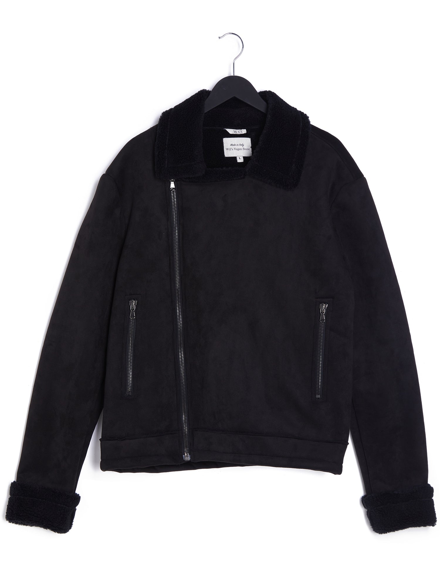 Recycelte Aviator aus veganem Shearling