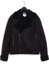 Recycelte Aviator aus veganem Shearling