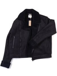 Recycelte Aviator aus veganem Shearling