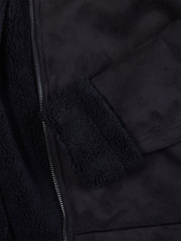 Recycelte Aviator aus veganem Shearling