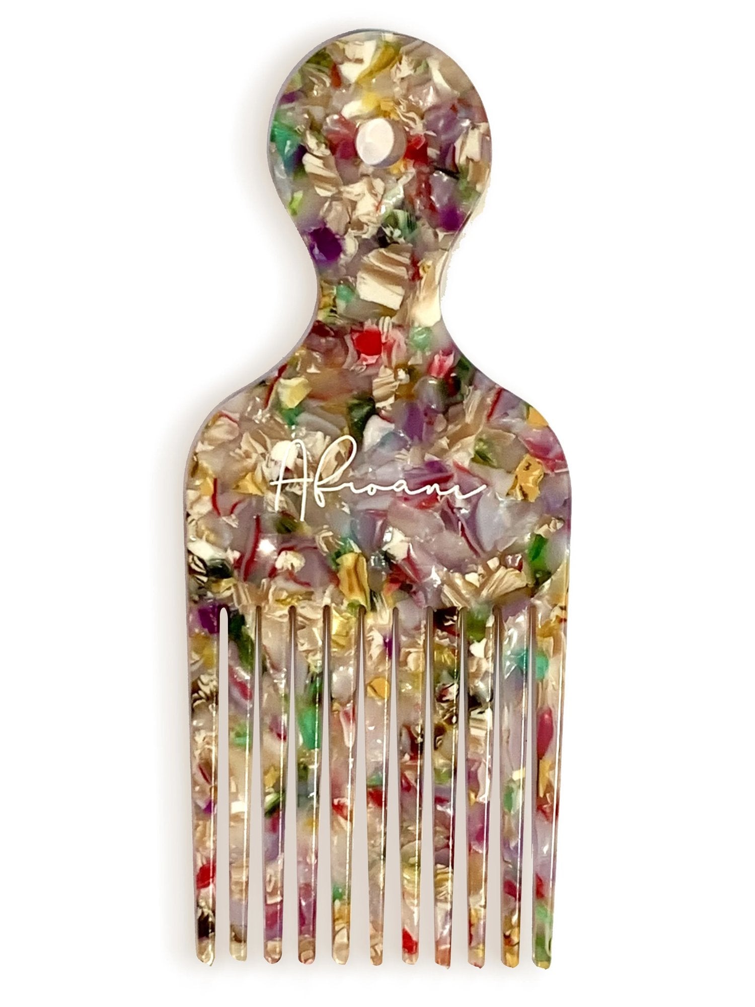 Afroani Regenbogen Große Haarspange