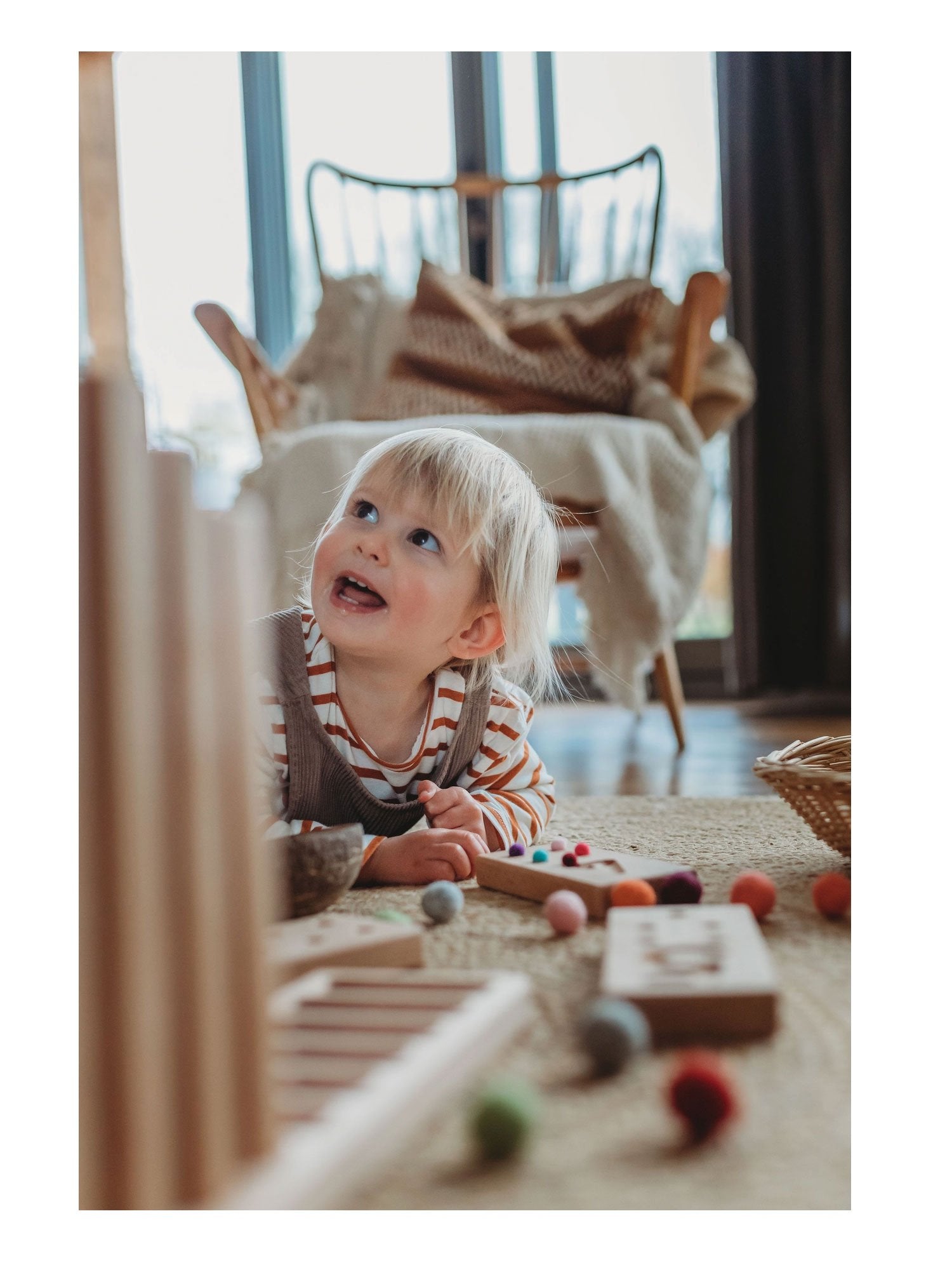 The Little Coach House Zahlen Zähl Blöcke Montessori Lernressource