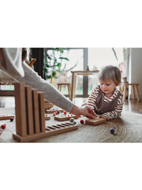 The Little Coach House Zahlen Zähl Blöcke Montessori Lernressource