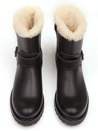 Isolierte Biker-Stiefel