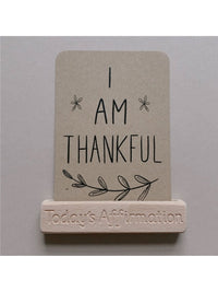 The Little Coach House Affirmation Karteikartenständer