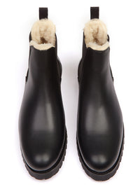Luxe isolierte Chelsea-Stiefel mit tiefem Profil