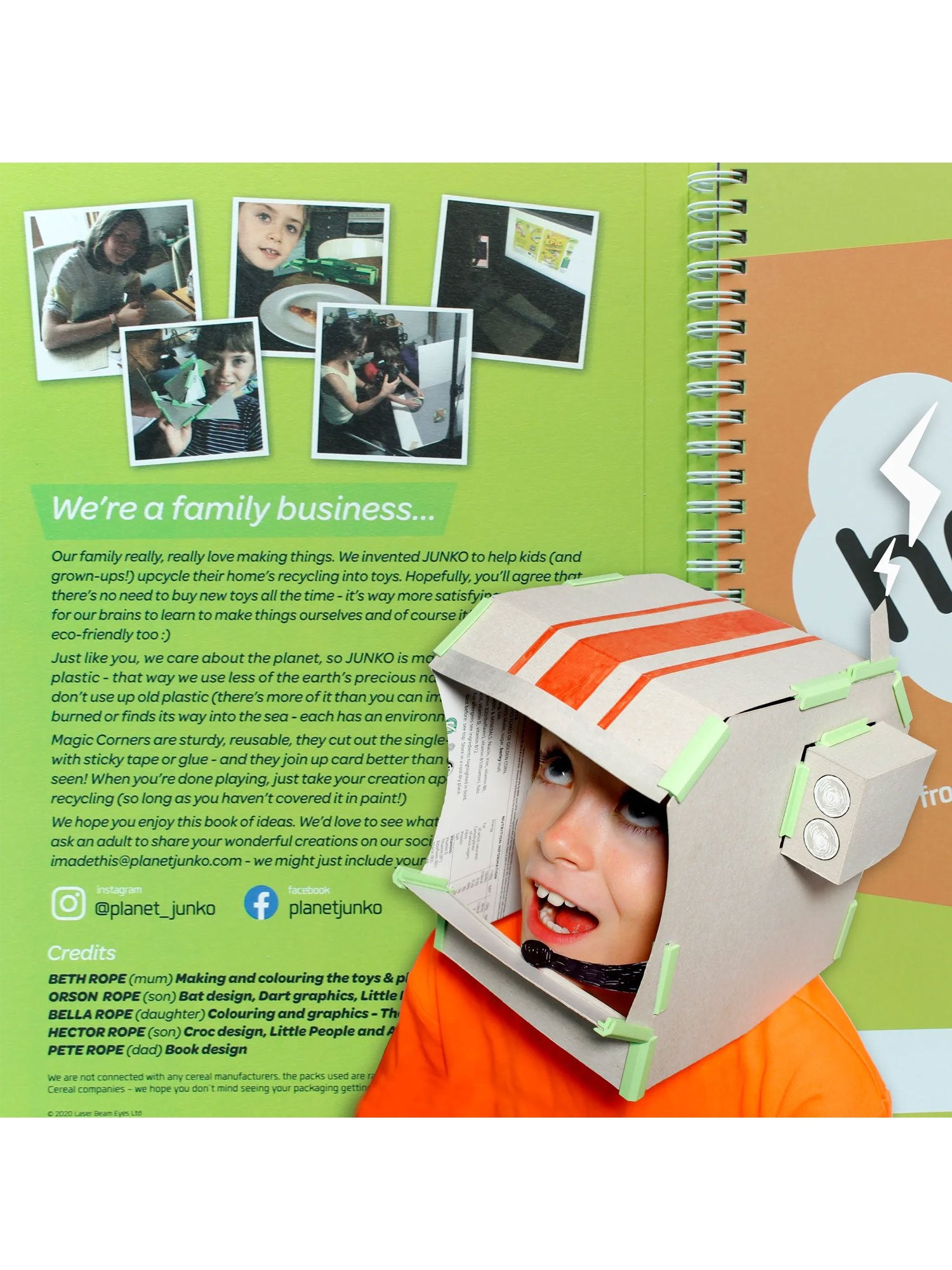 Junko Epic Cereal Box Kreationen Buch