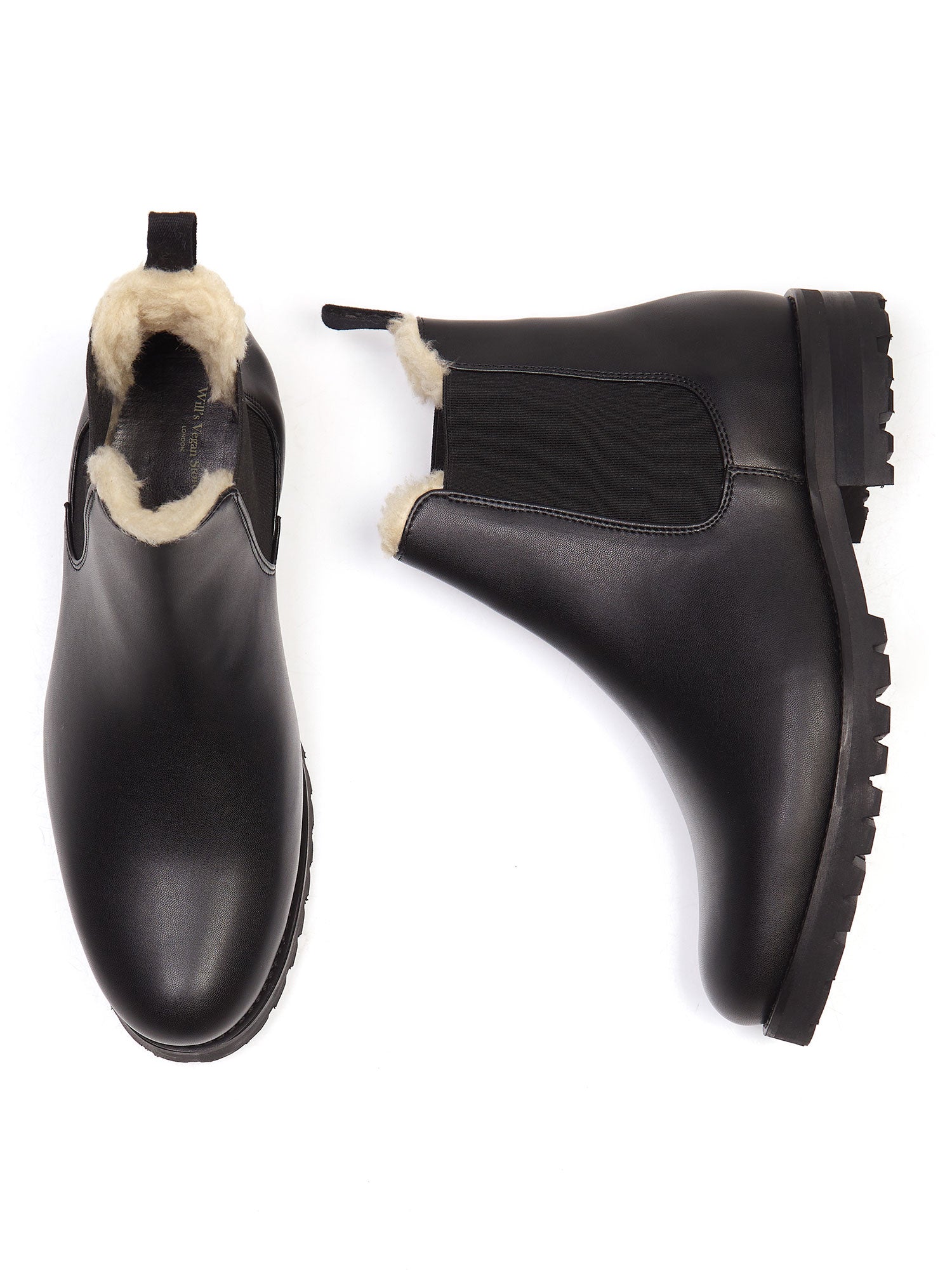 Luxe isolierte Chelsea-Stiefel mit tiefem Profil
