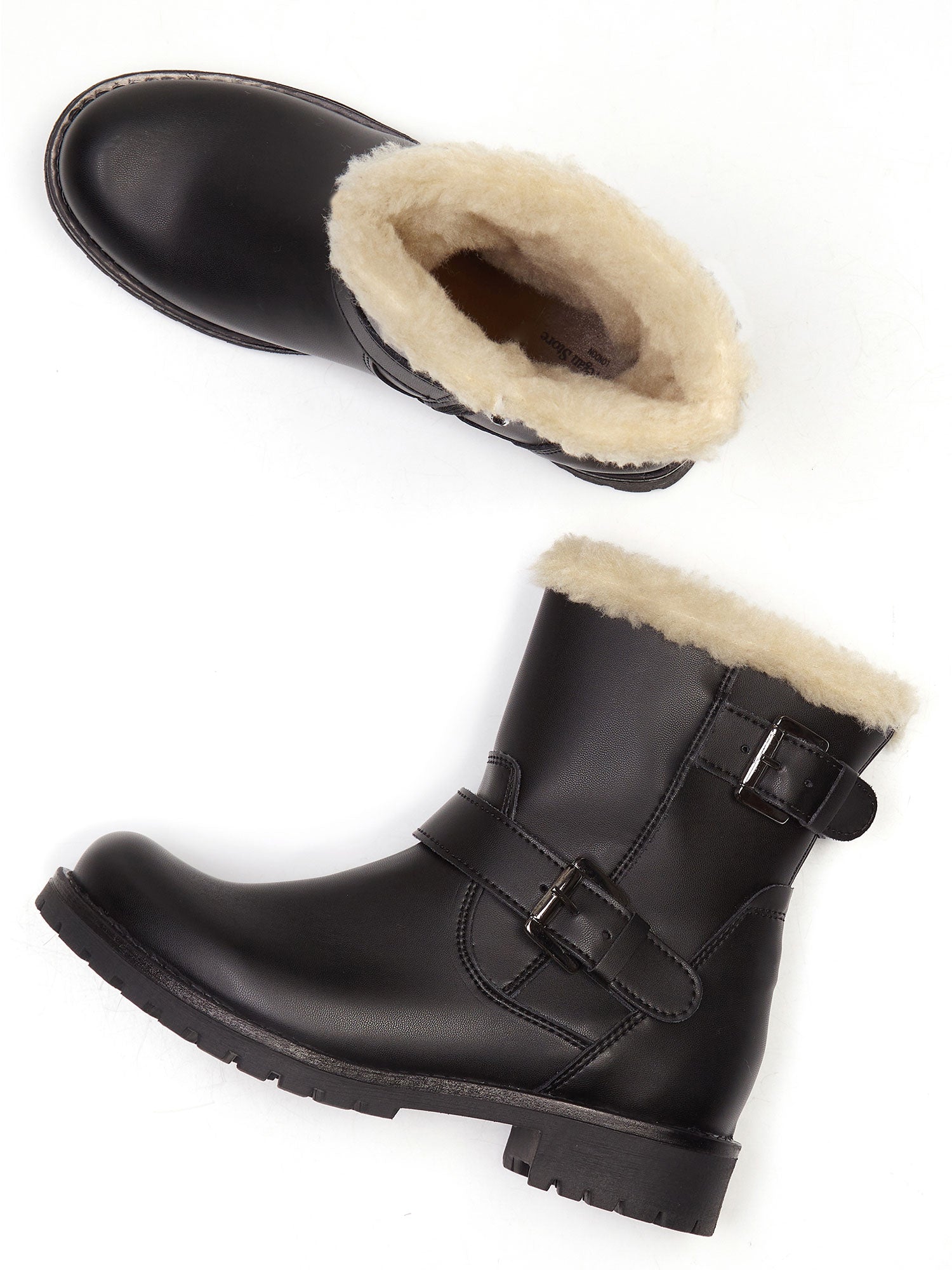 Isolierte Biker-Stiefel