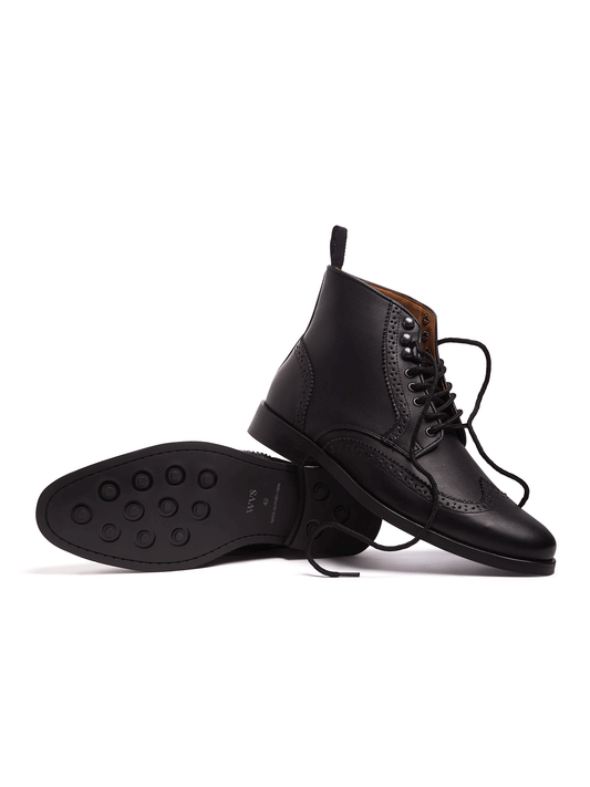 Brogue Stiefel | Vegane Stiefel