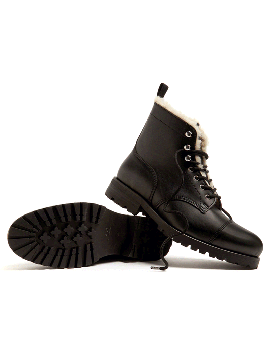 Isolierte Arbeitsstiefel | Vegane Winterstiefel