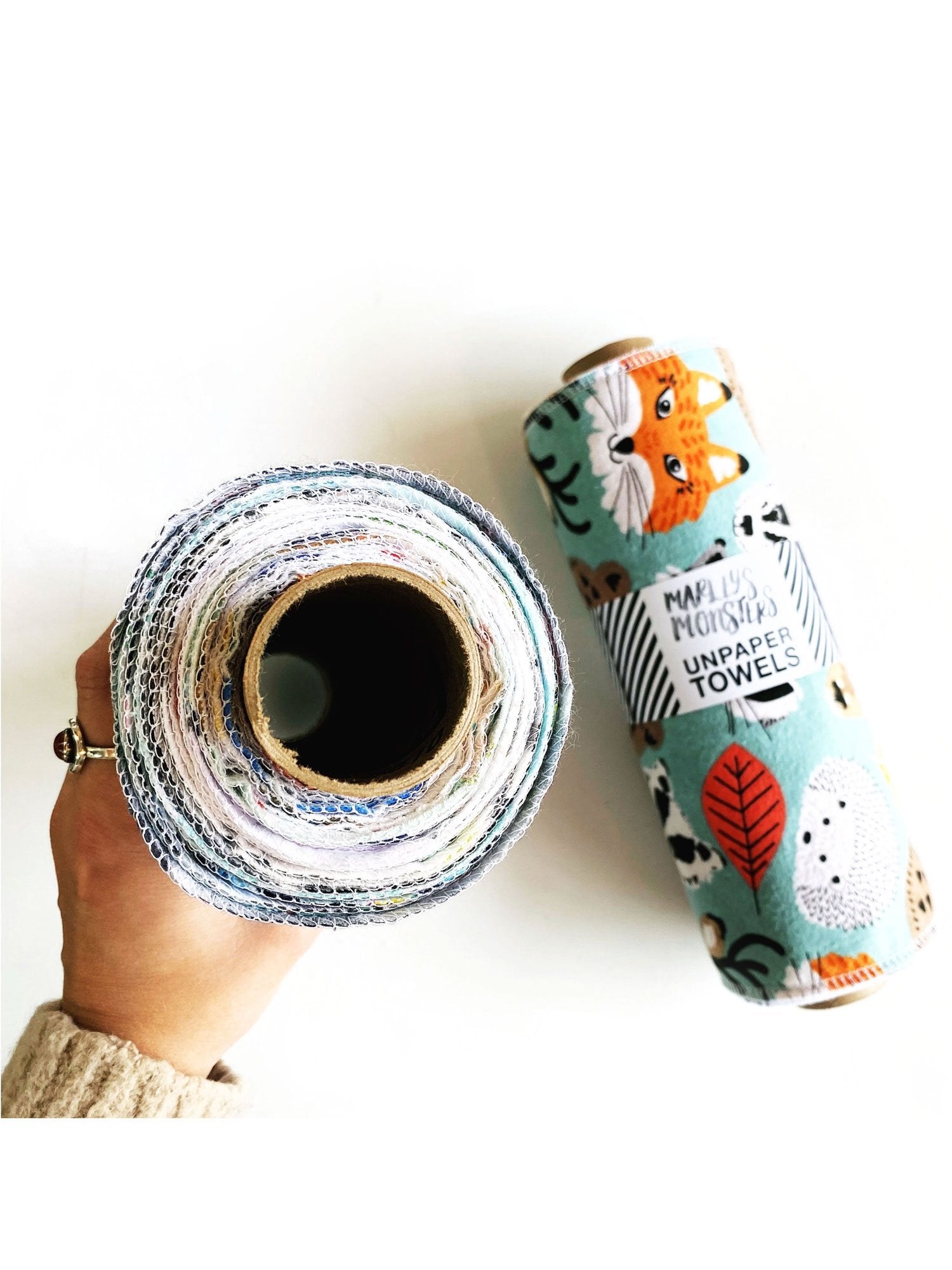 Marleys Monsters Gerollt Unpaper Handtücher