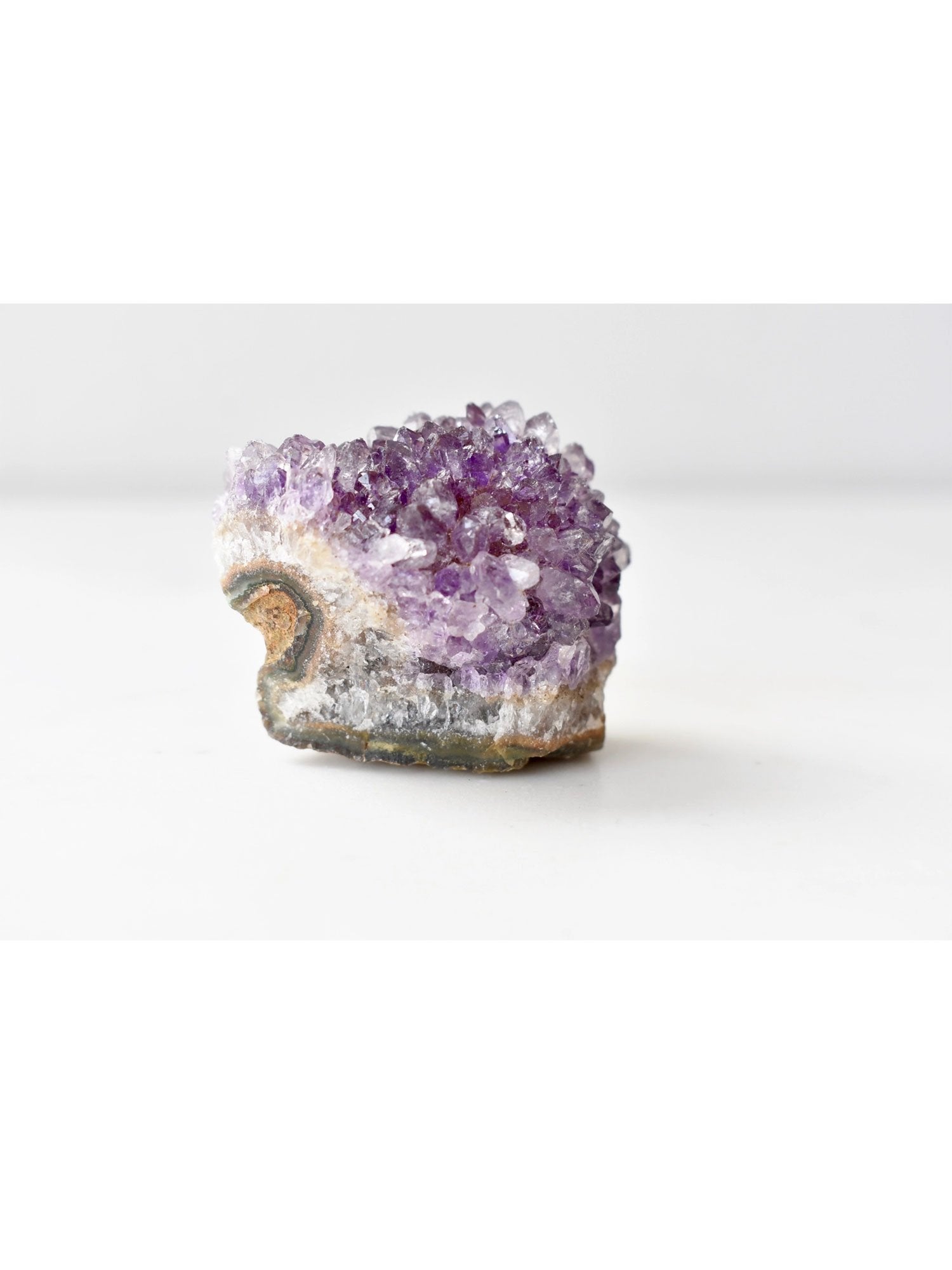 Open Heart Apothecary Mini Amethyst Geoden Grad A