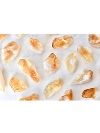 Open Heart Apothecary Roh Citrin Kristallpunkte Gelb Heilung Riki Mineral