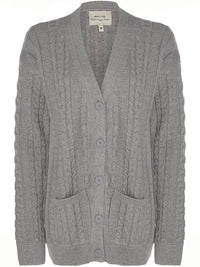 Strickjacke mit Knopfleiste