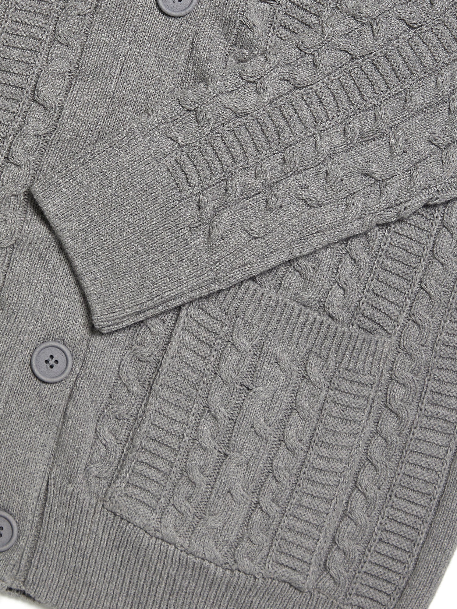 Strickjacke mit Knopfleiste