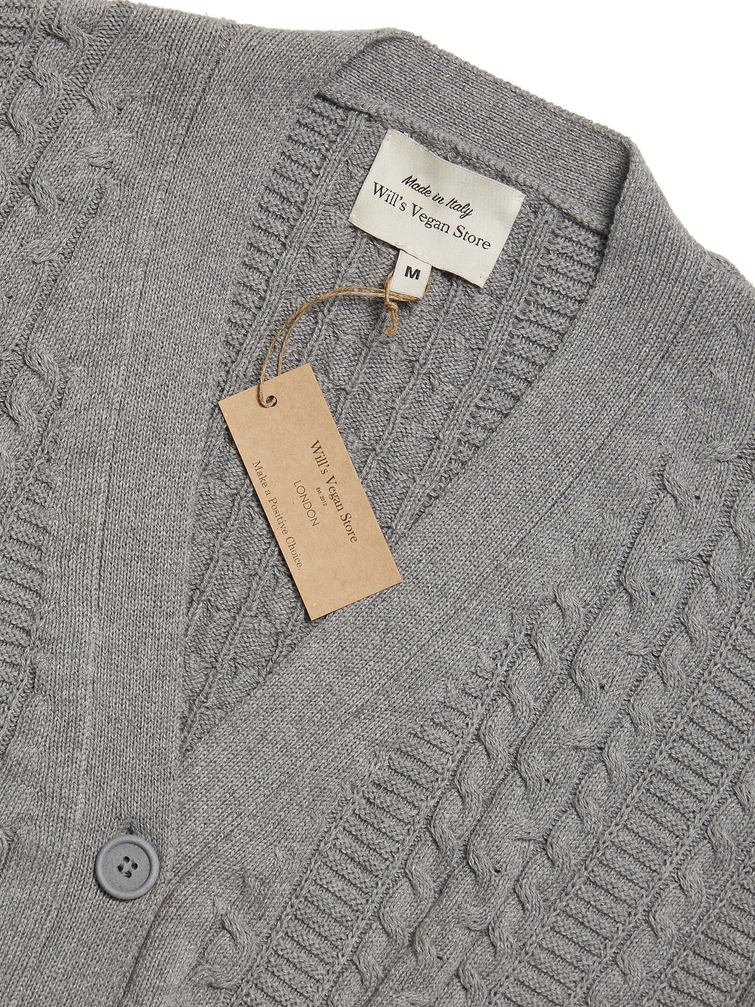 Strickjacke mit Knopfleiste