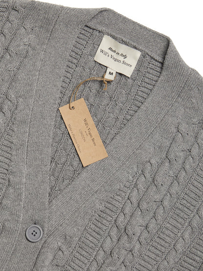 Cardigan avec patte de boutonnage 