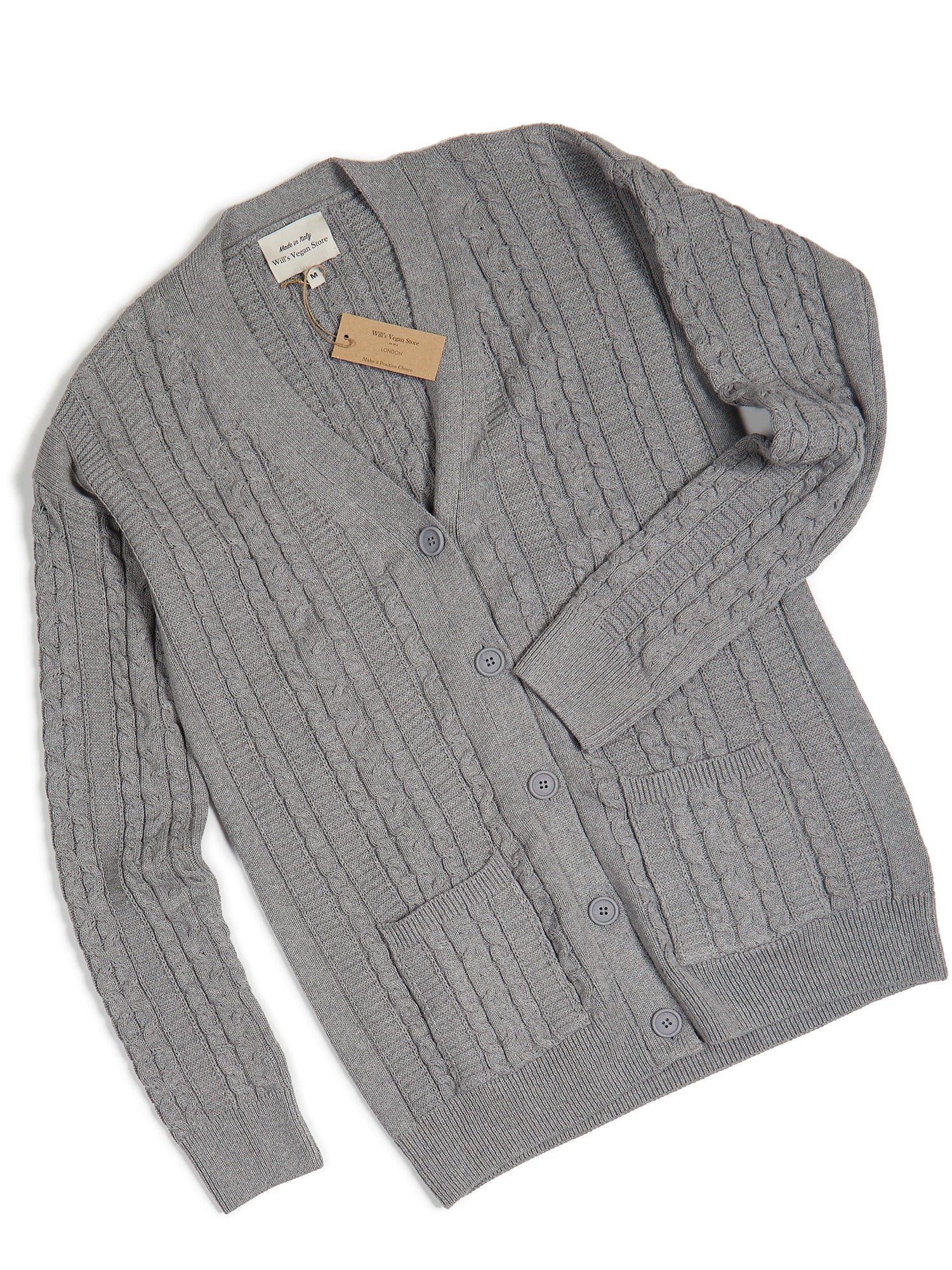 Strickjacke mit Knopfleiste