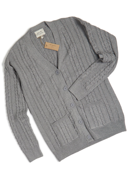 Strickjacke mit Knopfleiste | Vegane Strickwaren
