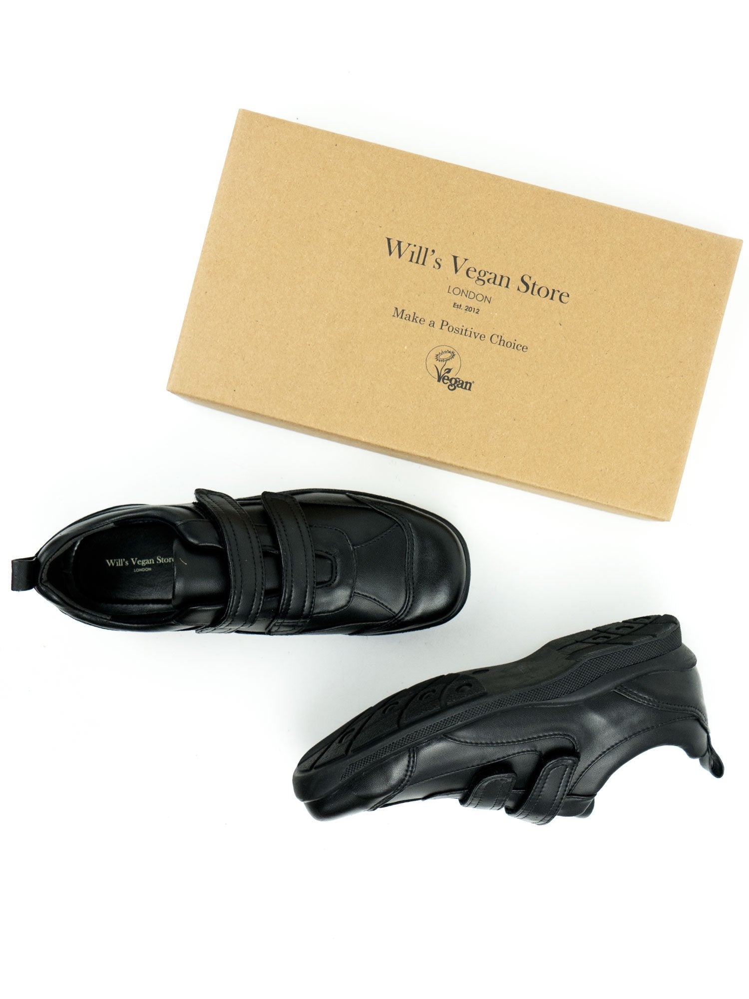 Kinder Klettverschluss-Schuhe | Will's Vegan Shop
