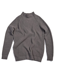 Recycelter Rundstrick-Mockneck | Will's Vegan Shop