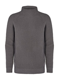 Recycelter Rundstrick-Mockneck | Will's Vegan Shop