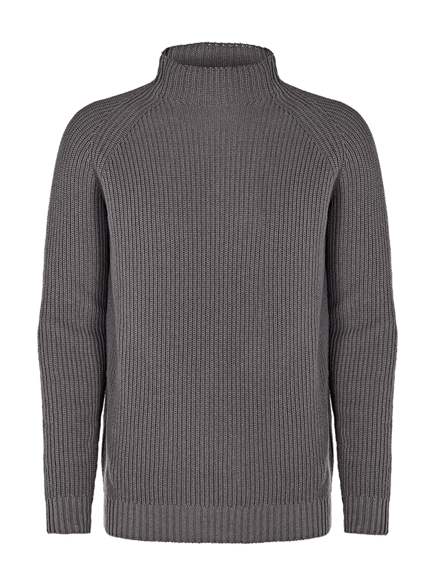 Recycelter Rundstrick-Mockneck | Will's Vegan Shop