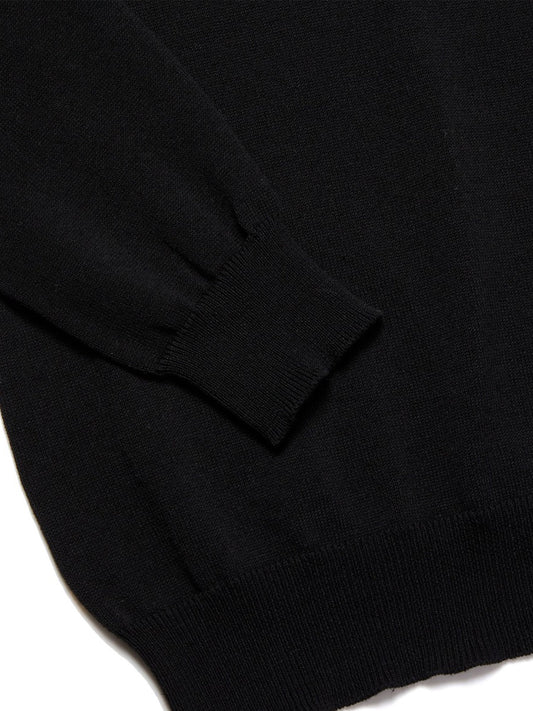 Recyceltes langärmeliges Polo | Vegane Strickwaren