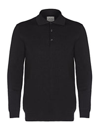 Recyceltes langärmeliges Polo | Will's Vegan Shop