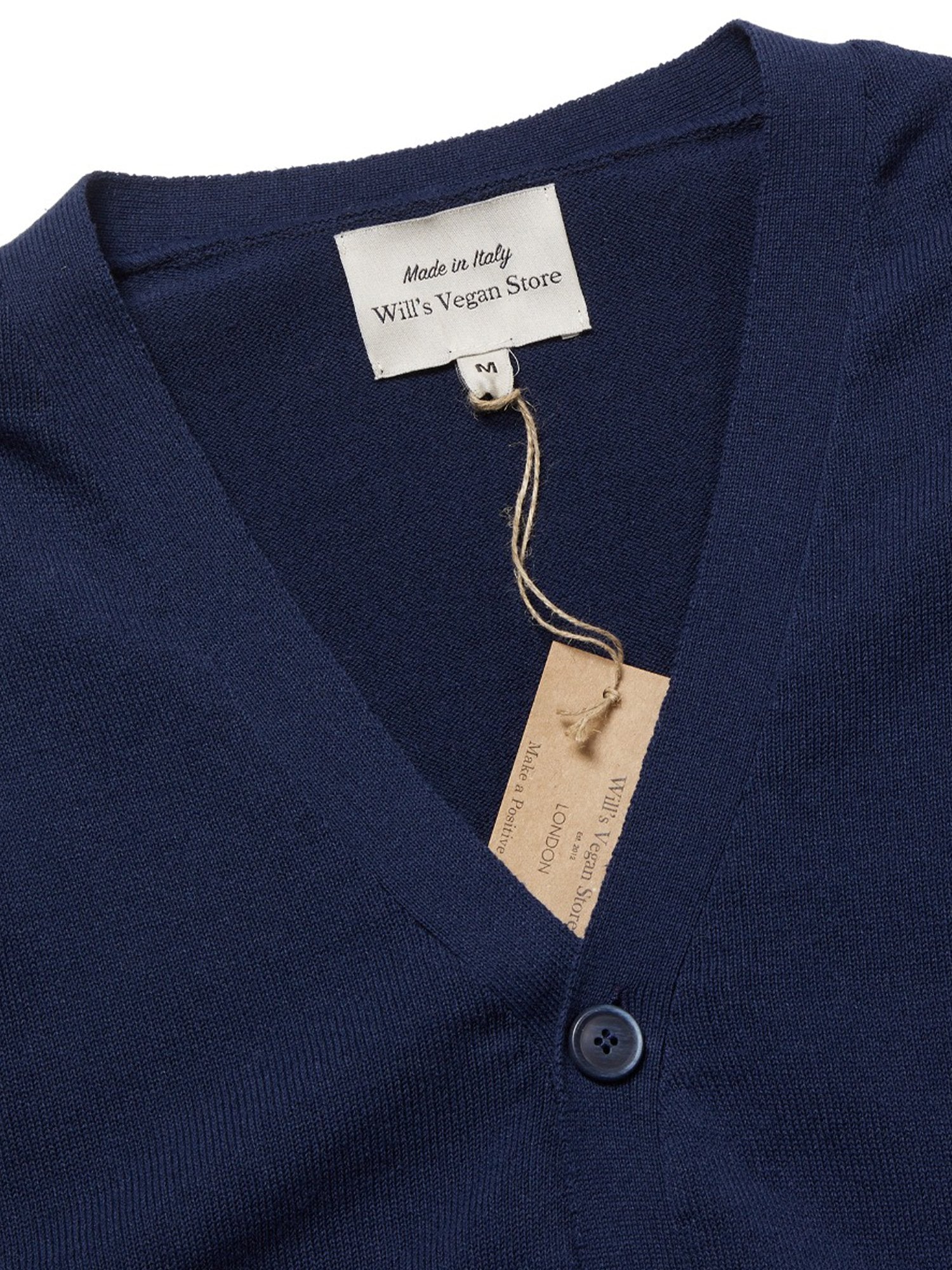 Recycelter Strick-Cardigan | Will's Vegan Shop