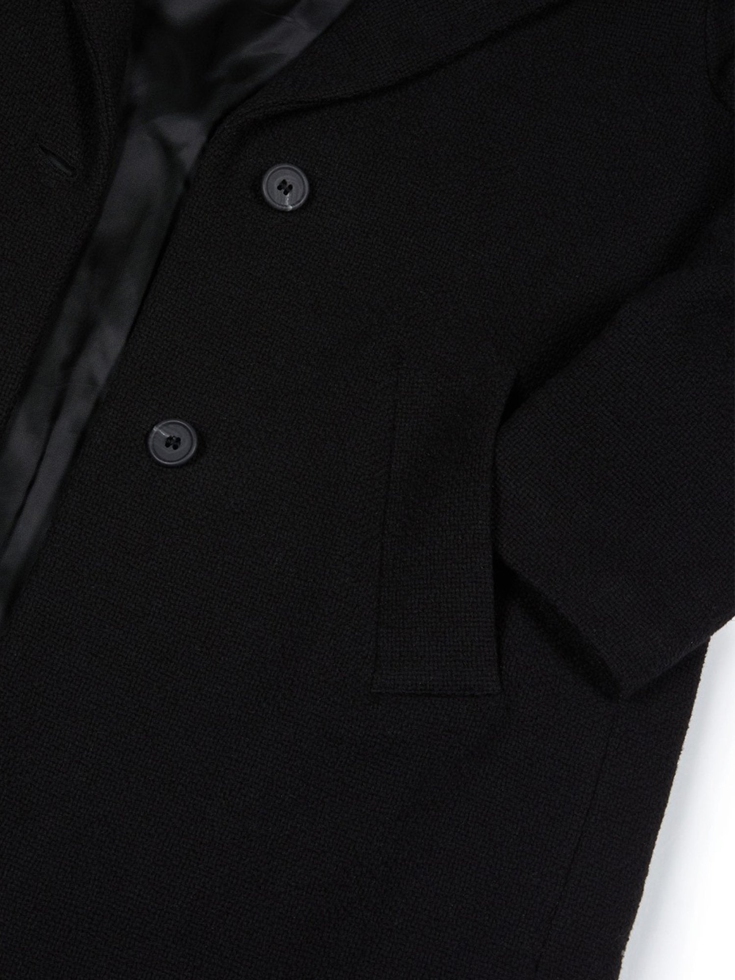 Strukturierter Mantel aus Veganer Wolle | Will's Vegan Shop