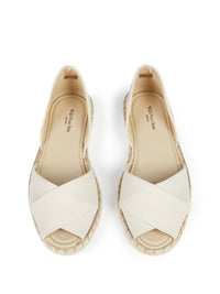 Recycelte Espadrille mit überkreuzten Riemen | Will's Vegan Shop