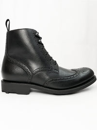 Goodyear Welt Brogue-Stiefel | Will's Vegan Shop