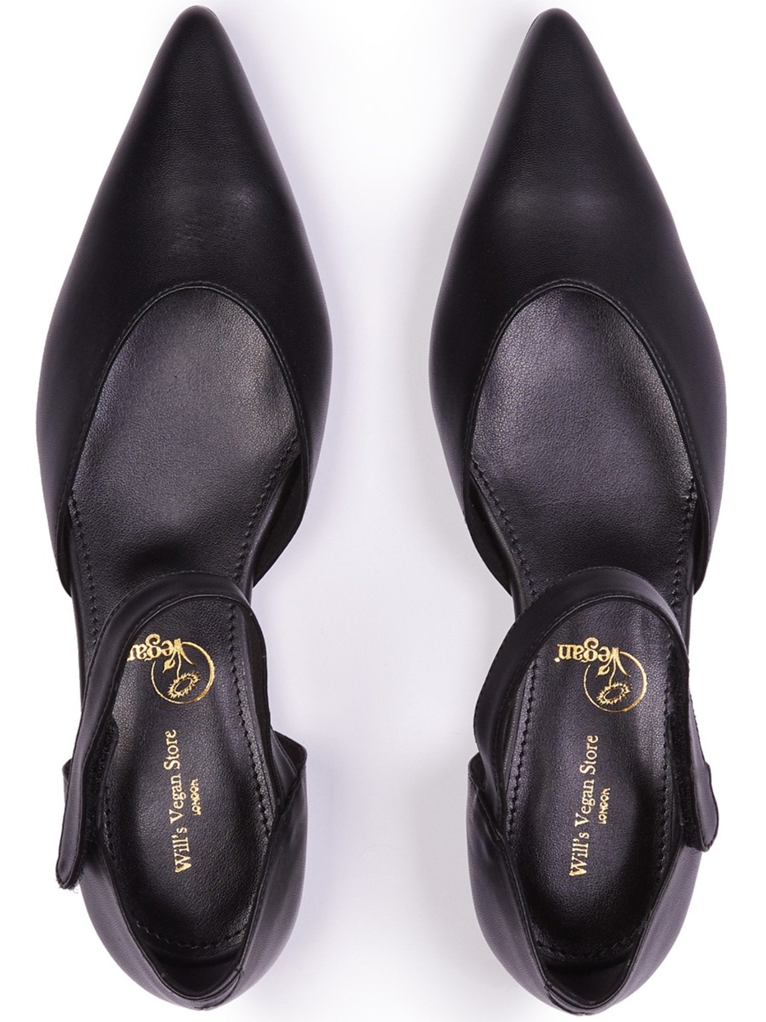 Flache Schuhe mit spitzer Zehe | Will's Vegan Shop
