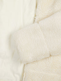 Recycelte Teddy-Pufferjacke
