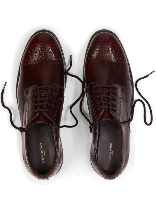 Unterschrift Brogues | Vegane Schuhe