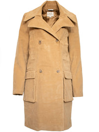 Veganer Wollmantel in Übergröße