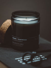 Cord And Iron Handgegossene Kerze