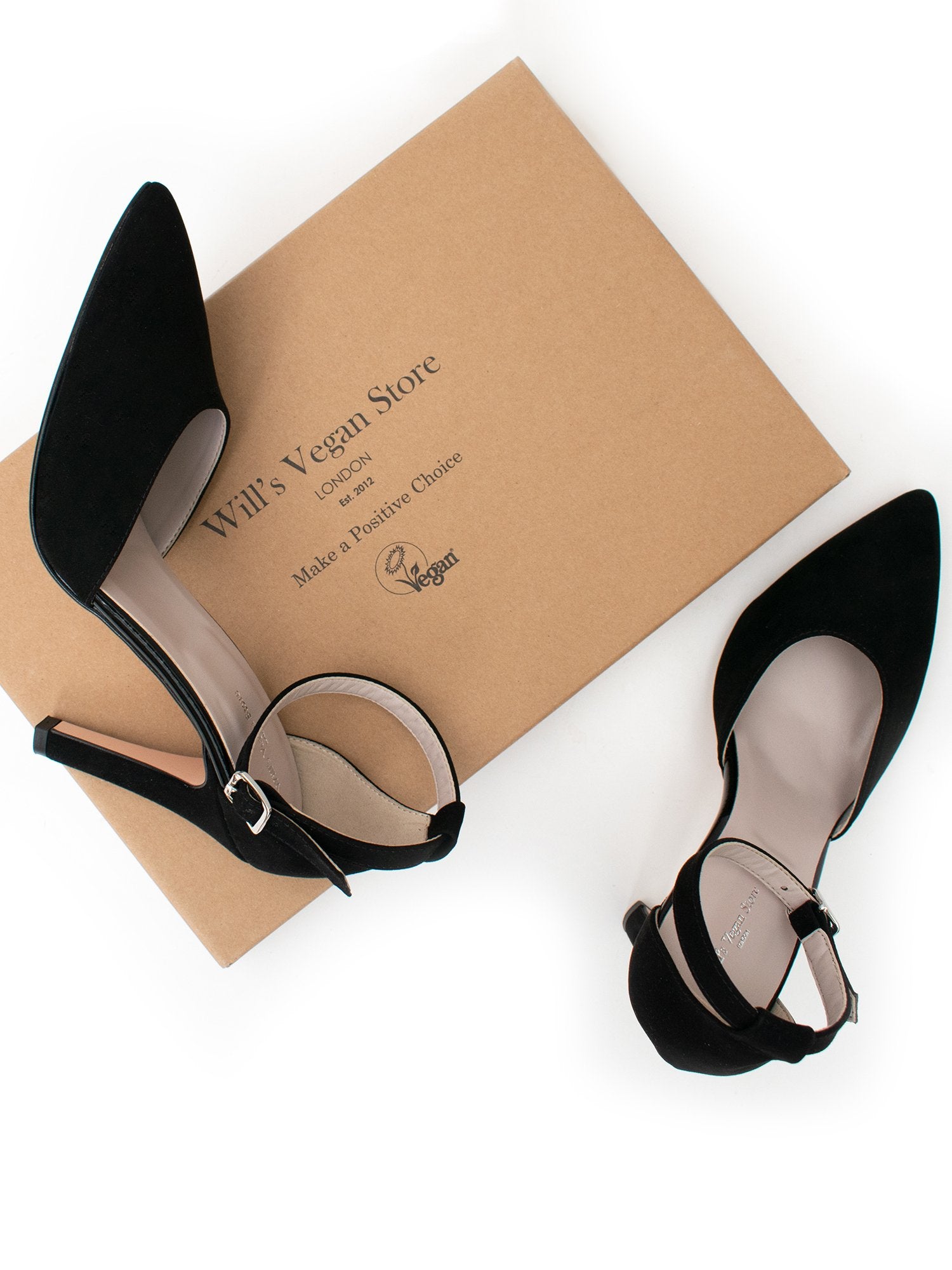 Knöchelriemchen-Stilettos | Will's Vegan Shop