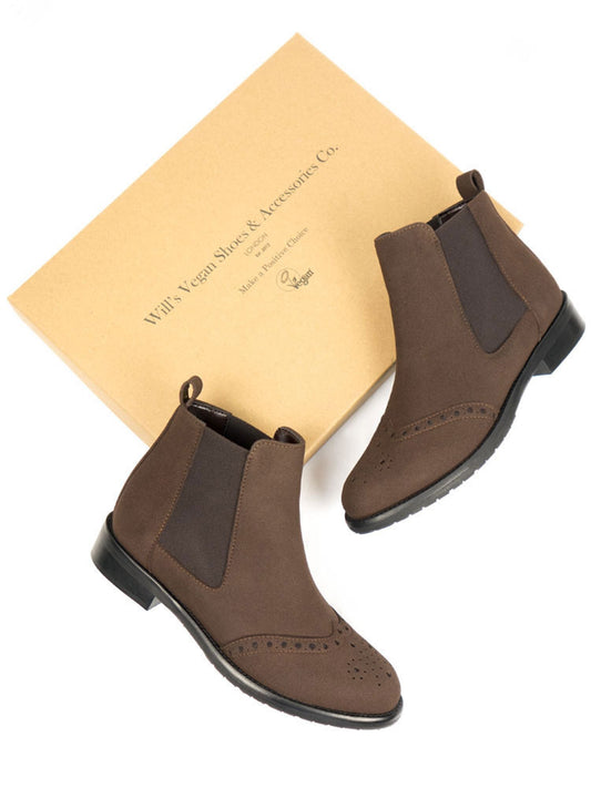 Brogue-Stiefel | Will's Vegan Shop