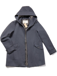 Veganer Wollmantel mit Kapuze | Will's Vegan Shop