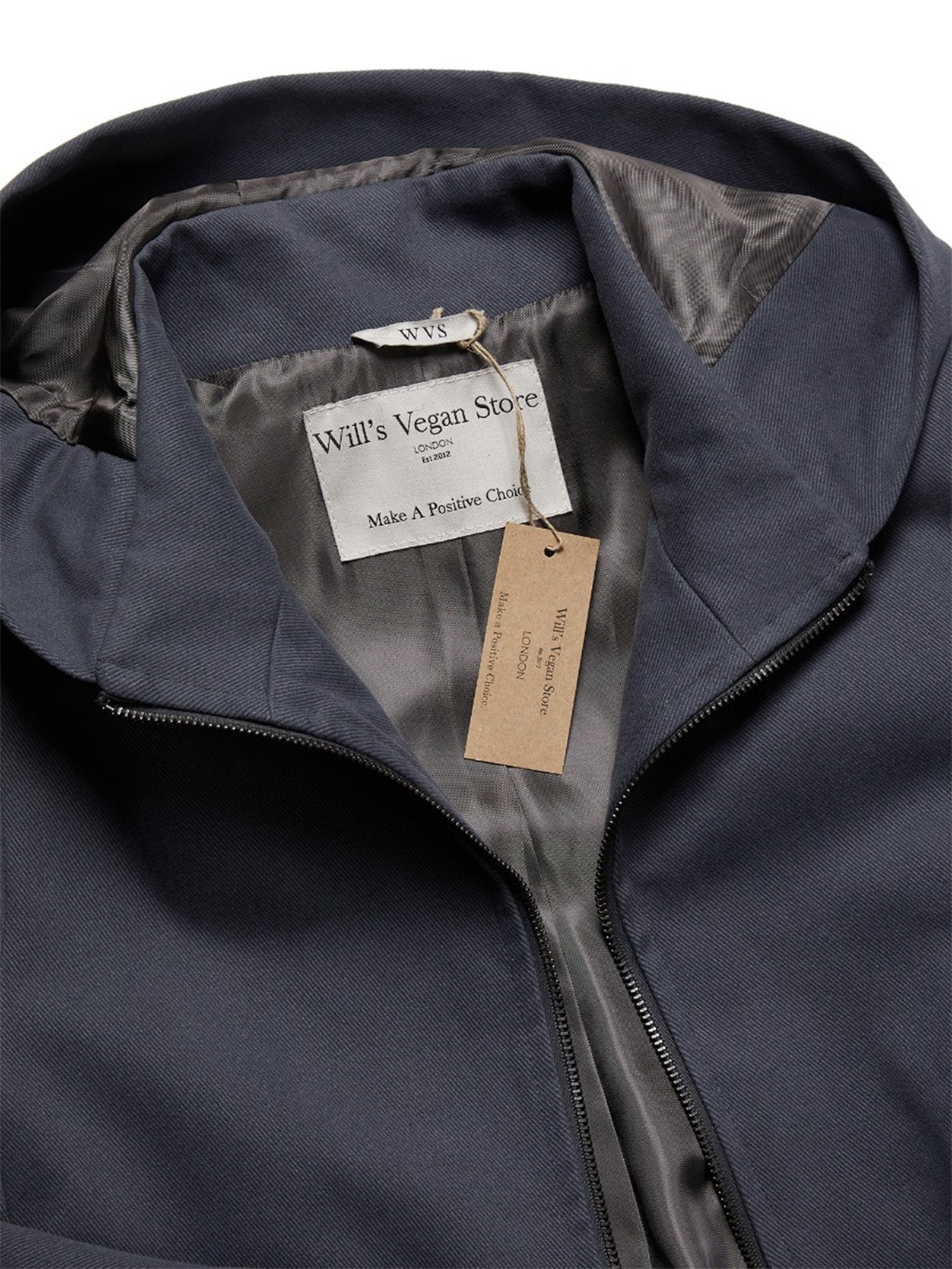 Veganer Wollmantel mit Kapuze | Will's Vegan Shop