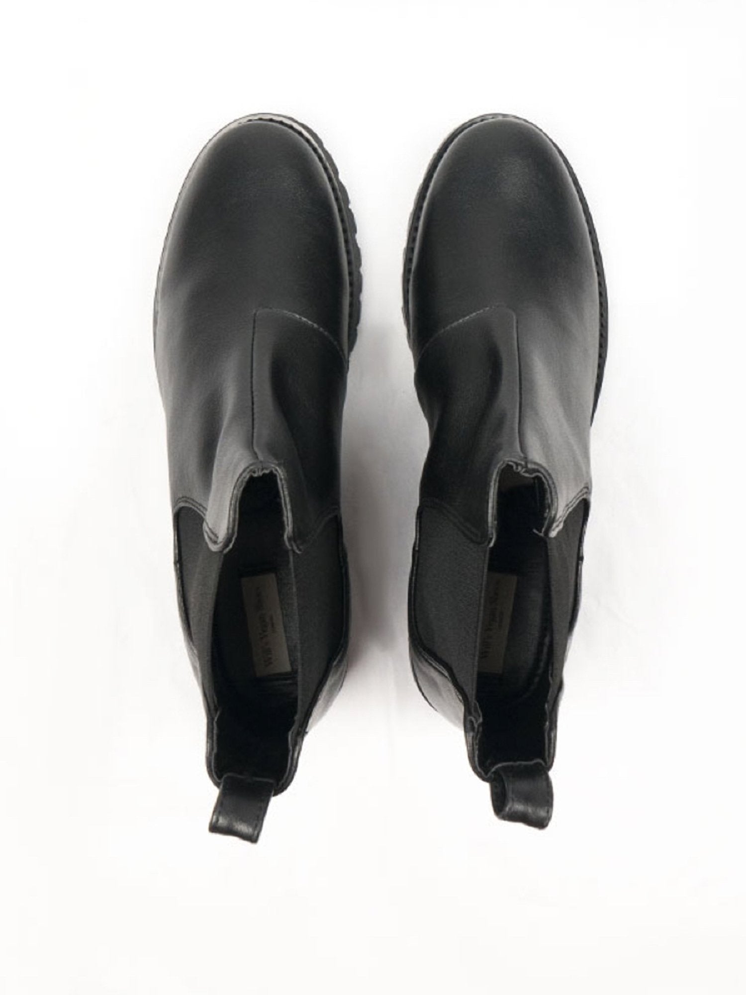 Chelsea-Stiefel mit tiefem Profil | Will's Vegan Shop
