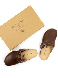 Clog-Fußbett-Sandalen | Will's Vegan Shop