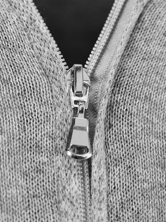 Recycelter Strick-Hoodie | 