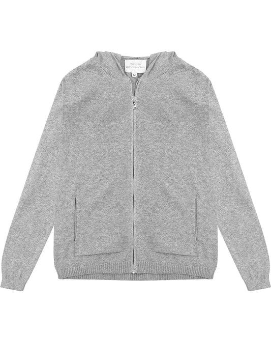 Recycelter Strick-Hoodie | 