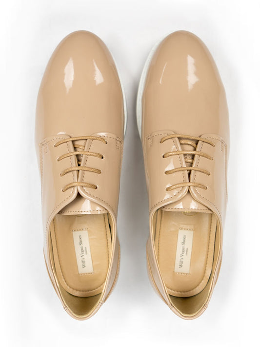 Plateau-Schnürschuhe | Vegane Damenschuh
