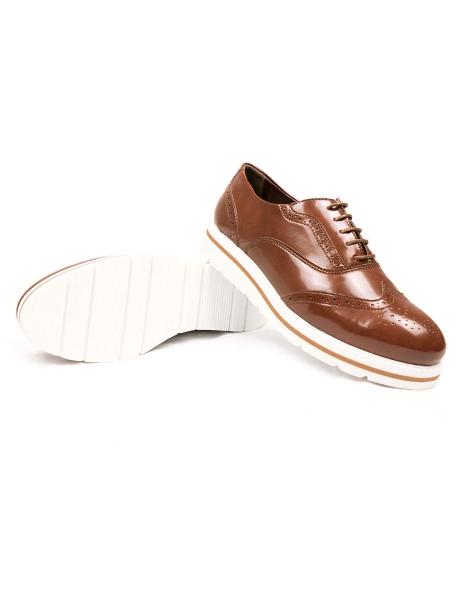 Flatform Brogues | Will's Vegan Shop