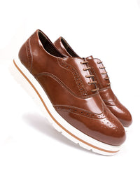 Flatform Brogues | Will's Vegan Shop